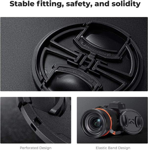 K&F Concept 58mm Variable ND Camera Lens Filter ND2-ND400 (1-9 Stops) + Filter Cap + Cleaning Cloth 18 Multi-Layer Coatings Adjustable Neutral Density Ultra Slim for Camera Lenses(K-Series) - Image 5