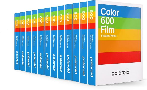 Color Film for 600 12 Pack, 96 Photos (6014)